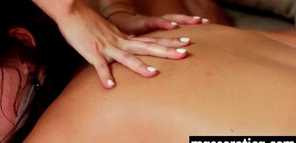  Massage therapist giving her patient some unknowing love 10